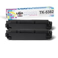 thumbnail image 1 of MADE IN USA TONER Compatible Replacement for Kyocera ECOSYS MA4000cifx, MA4000cix, PA4000cx, TK-5382K Black, 2 Pack, 1 of 7