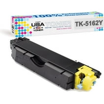 MADE IN USA TONER Compatible Replacement for Kyocera ECOSYS P7040cdn, TK-5162Y TK5162Y, Yellow