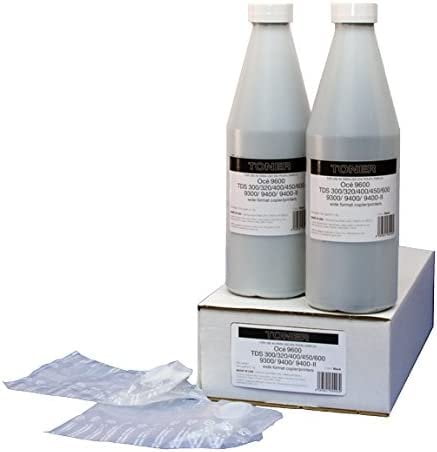 MADE IN USA TONER Compatible Replacement for Oce 9400, 9600, TDS300, TDS400, TDS450, TDS600, B4, B5 Black, 2 Pack
