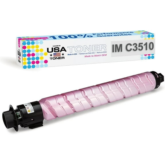 MADE IN USA TONER Compatible Replacement for Ricoh IM C3010, IM C3510, 842552 Magenta