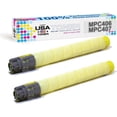 thumbnail image 1 of MADE IN USA TONER Compatible Replacement for Ricoh MP C306, C307, C406, C407 842094 842210 High Yield Yellow, 2 Pack, 1 of 7