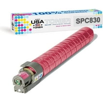 MADE IN USA TONER Compatible Replacement for Ricoh SP C830dn, SP C831dn, 821299, 821183, 821119 Magenta