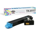 thumbnail image 1 of MADE IN USA TONER Compatible Replacement for use in Kyocera Ecosys M8130cidn, Ecosys M8124cidn, TK-8117 ,TK-8117C Cyan, 1 of 1