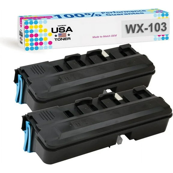 MADE IN USA TONER Compatible Waste Box for Konica Minolta WX-103 2 Pack