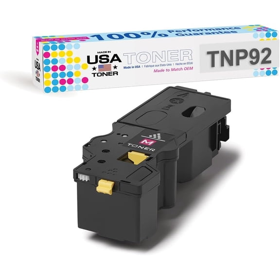 MADE IN USA TONER Replacement for Konica Minolta Bizhub C3120i, TNP92 Magenta