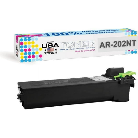MADE IN USA TONER for Sharp AR202NT, AR 162, AR 201, AR M160, AR M207 Black, 1 Cartridge