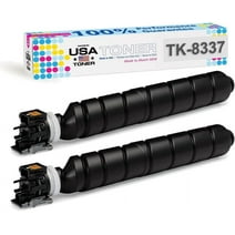 MADE IN USA Toner Compatible Replacement for Kyocera TK-8337K, Taskalfa 3252ci, 3253ci, Copystar TK-8339K, CS3252ci, CS3253ci Black, 2 cartridges