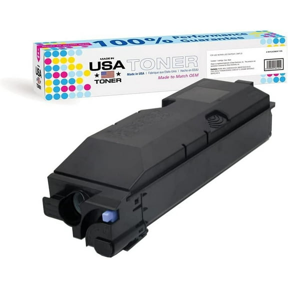 MADE IN USA TONER Compatible Replacement for Kyocera TASKalfa 3500i, 3501i, 4500i, 4501i, 5500i, 5501i TK6307K TK-6307K, Copystar TK-6309K Black, 1 Cartridge