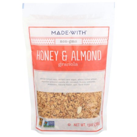 MADE WITH GRANOLA HONEY ALMOND 13 OZ - Pack of 6