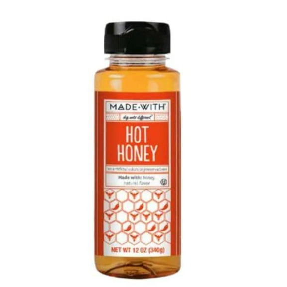 MADE WITH - Hot Honey 12OZ ( Pack of 6)