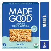 MadeGood Vanilla Crispy Squares 6pk