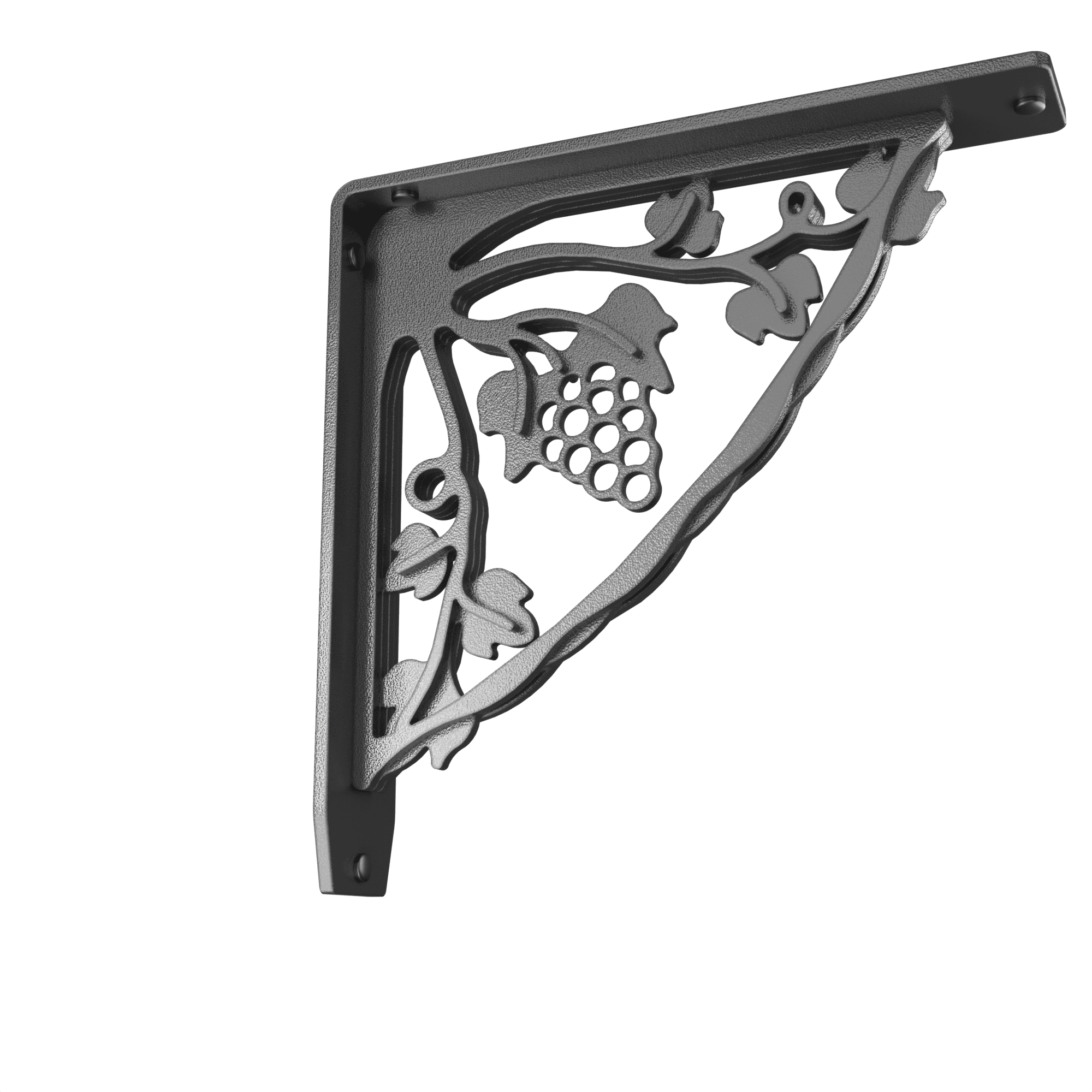 MADEIRA HEAVY DUTY STEEL FIREPLACE MANTEL BRACKETS, FLOATING SHELF, COUNTERTOP SUPPORT - HAND WELDED - 12" x 12" x 2"