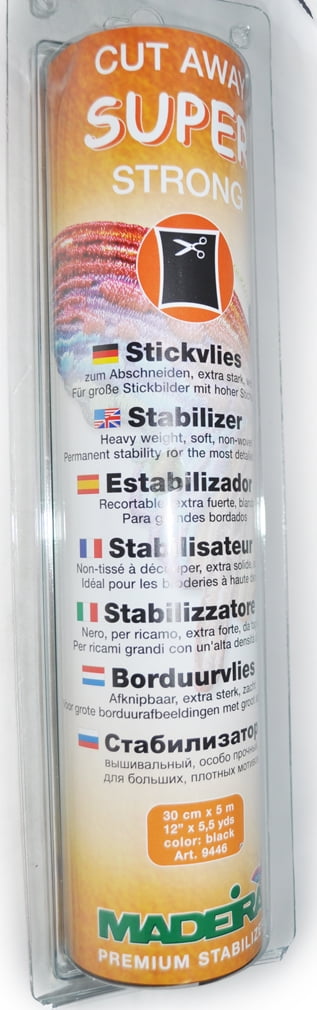 MADEIRA STABILIZER SUPER STRONG BLACK