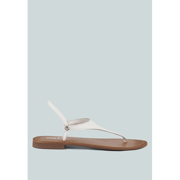 MADELINE Flat Thong Sandals