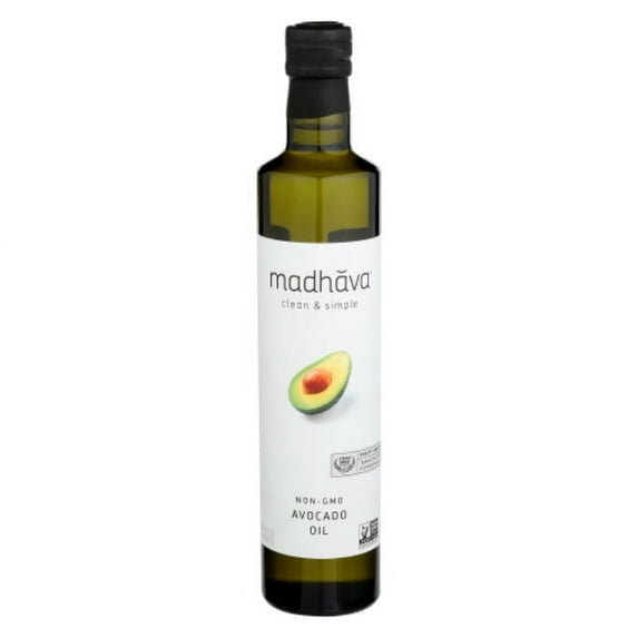 MADHAVA OIL AVOCADO 500 ML - Pack of 6