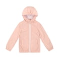 thumbnail image 1 of MADHERO Boys Rain Jackets Lightweight Long Sleeve Windbreaker Light Pink1 10, 1 of 6