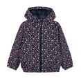 thumbnail image 1 of MADHERO Boys Girls Rain Jacket Lightweight Long Sleeve Windbreaker Navy Pink Floral 10, 1 of 5
