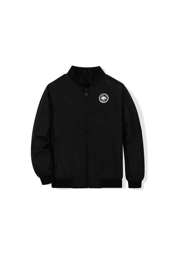 MA1-7K Boys Bomber Jacket Black Flight Jacket size 10