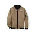 thumbnail image 1 of MADHERO MA1-7K Boys Bomber Jacket Black Flight Jacket size 12, 1 of 6