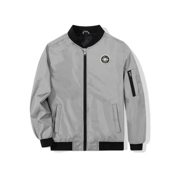 MADHERO MA1-7K Boys Bomber Jacket Black Flight Jacket size 14