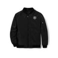 thumbnail image 1 of MADHERO MA1-7K Boys Bomber Jacket Black Flight Jacket size 14, 1 of 6