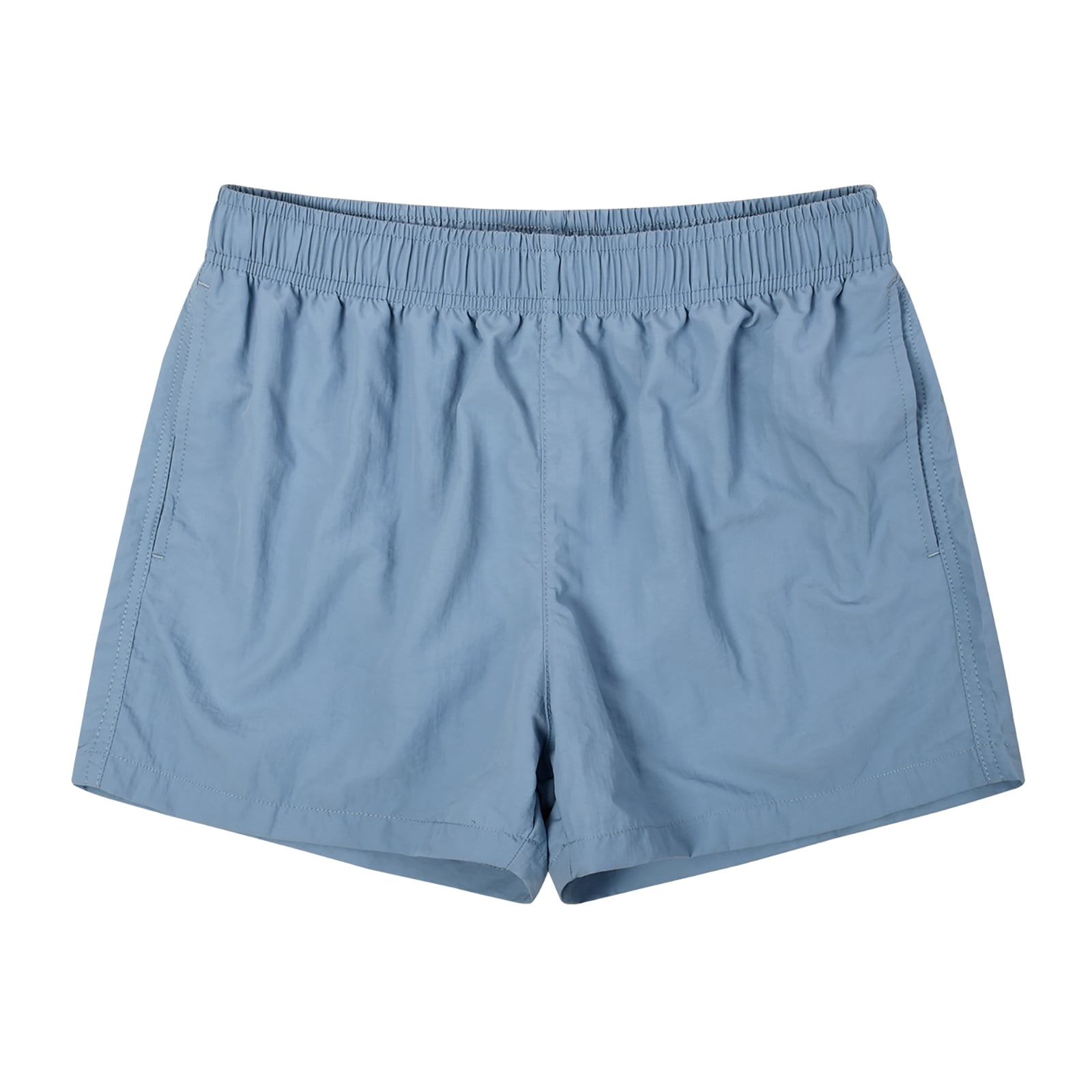 MADHERO Men Swim Trunks Short with Mesh Lining Solid Bathing Suit 3 ...