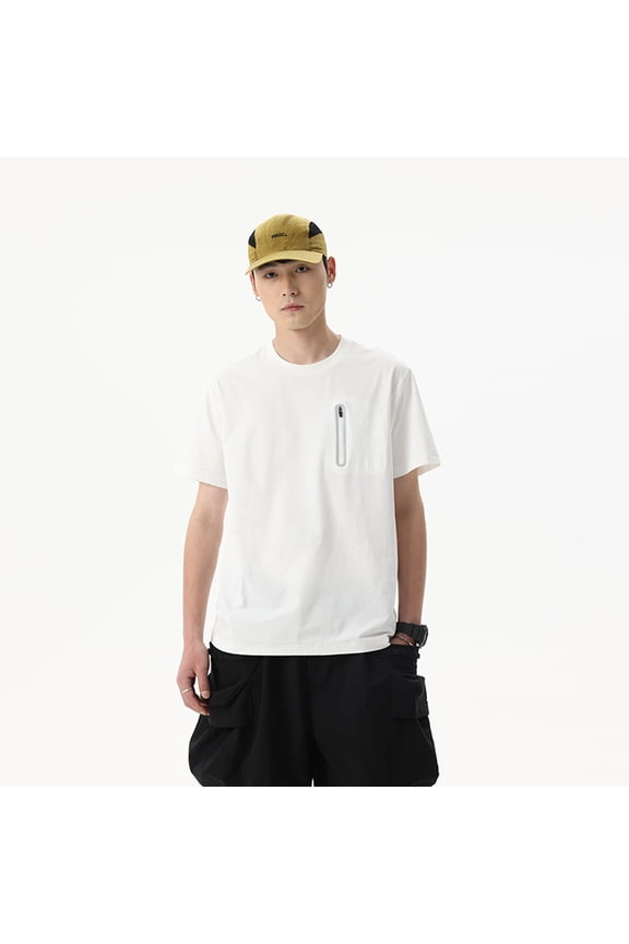 Men's Crew Neck T-Shirt Quick Dry Undershirt Coolness T-Shirt Size m