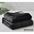 thumbnail image 1 of MADISON BLACK COLOR WEIGHTED BLANKET PROVIDES AUTISM ANXIETY STRESS QUEEN SIZE 20 POUNDS, 1 of 4