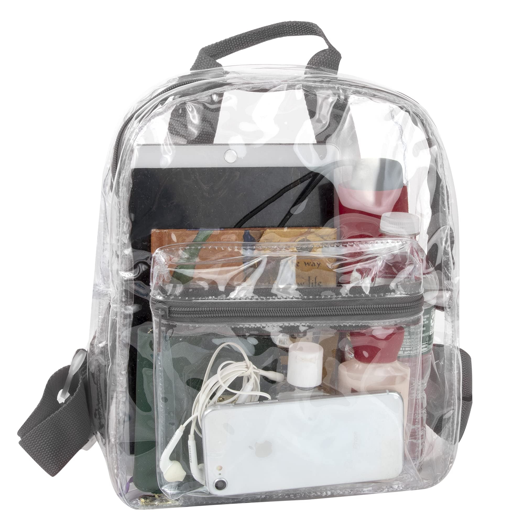 Clear mini backpack amazon deals