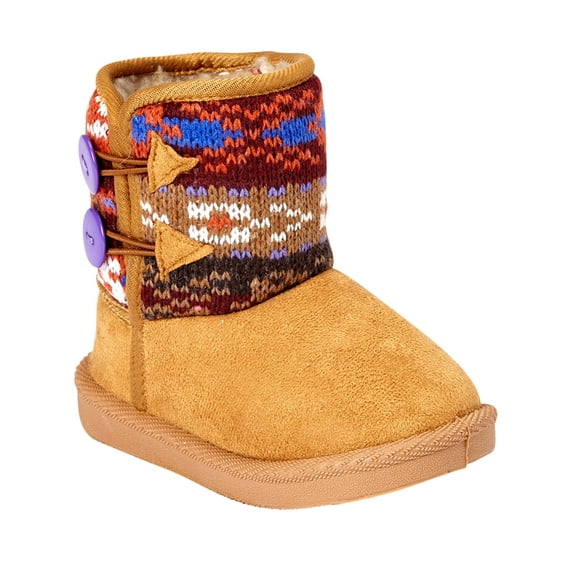 MADNESS Jr. Girls Warm Winter Faux-Fur-Lined Kids Boots