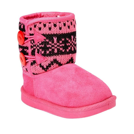 MADNESS Jr. Girls Warm Winter Faux-Fur-Lined Kids Boots