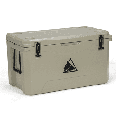 MADOG Modern Cooler With Wheels And Handle Outdoor Coolers For Patio And Deck Entertaining Rolling Cooler Large Cooler With Wheels Ice Cooler With Wheels Outdoor Bar Carts For Patio
