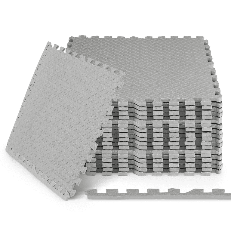 MADOG 18 Tiles Puzzle Exercise Floor Mat EVA Foam Interlocking