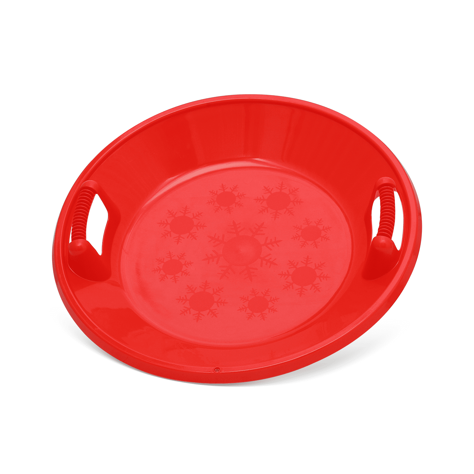 MADOG 25" Round Snow Saucer Sled, Plastic Circle Disc Sleds Downhill