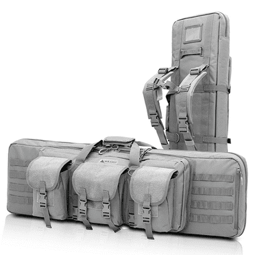 MADOG 40" Double Padded Carrying Case Backpack Soft Storage Bag with Zipper and Adjustable Shoulder Straps