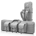 thumbnail image 1 of MADOG 40" Soft Padded Case Storage Bag Carrying Backpack with Zipper and Adjustable Strap, Gray, 1 of 10