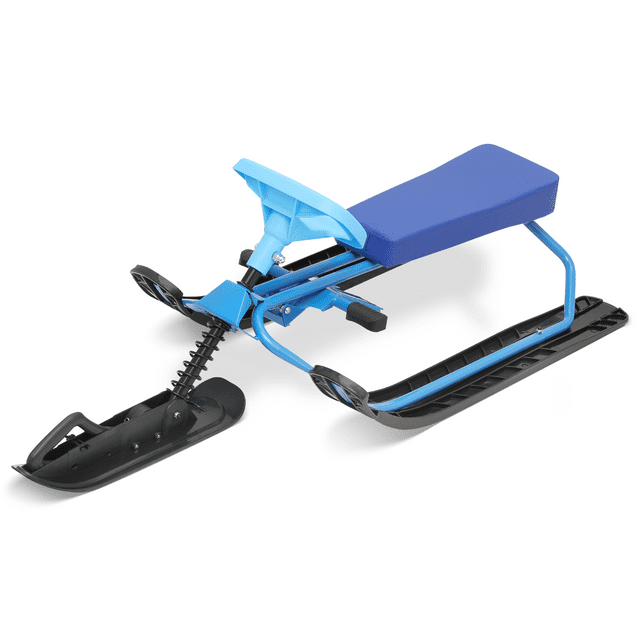 Free Shipping! MADOG Snow Racer Sled with Steering Wheel and Pull Rope ...