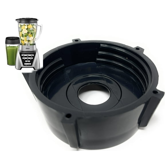 MADOL Imports Blender Jar Bottom, Black, 1 Count,Compatible with Oster Blenders, 60-387