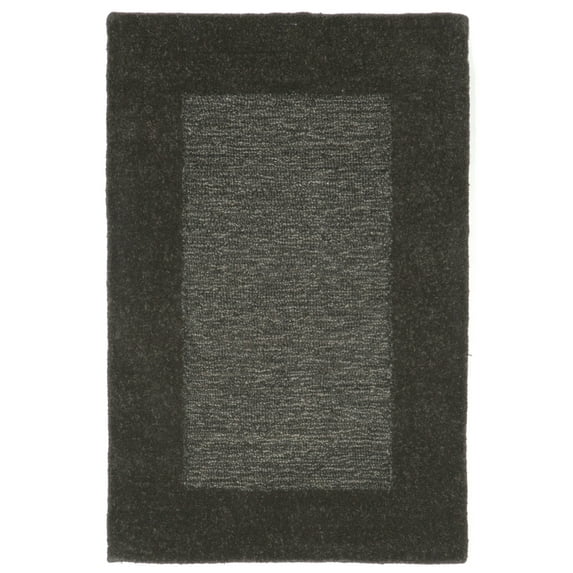 MADRID 1300/47 BORDER CHARCOAL - 24"X36" Area Rug by Trans-Ocean