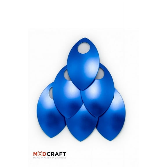 MADcraft - Aluminium Scales Blue (size: S )