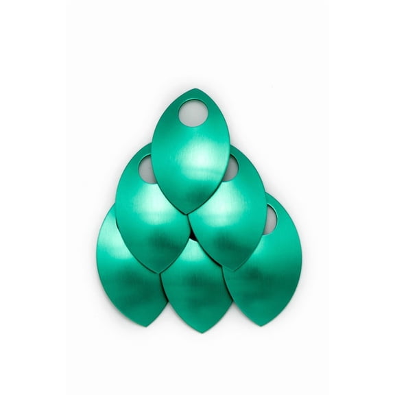 MADcraft - Aluminium Scales Green (size: S )