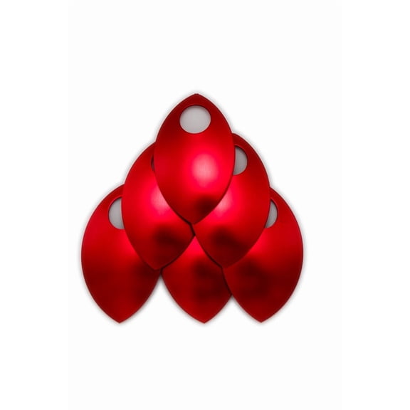 MADcraft - Aluminium Scales Red (size: S )