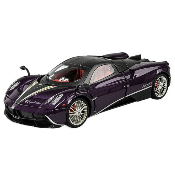 MAE 1:18 Pagani Huayra Dinastia Alloy Racing Car Model Diecasts Metal Toy Sports Car Model Simulation Sound and Light Childrens Gift