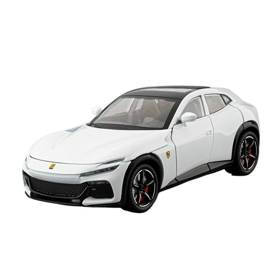 MAE 1:22 Purosangue FVU Alloy Sports Car Model Diecasts Metal Race Car Model Simulation Sound Light Kids Toy Gift