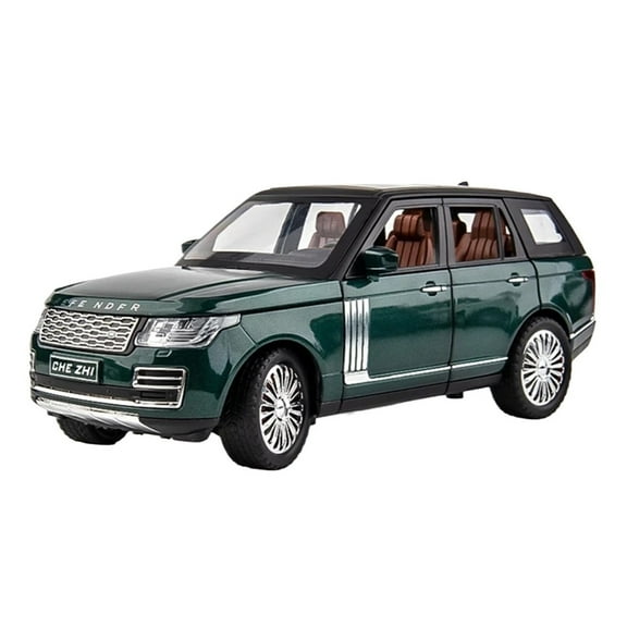 MAE 1:24 Range Rover Sport Alloy Car Model Simulation Sound And Light Pull Back Toy Car Metal Suv Boys Collection Ornaments Gift