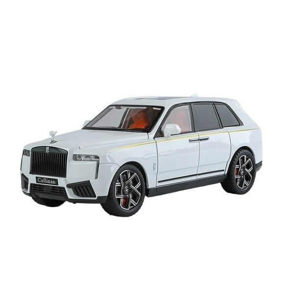 MAE 1:24 Rolls Royce Cullinan SUV Alloy Car Diecast Model Sound & Light Model Car Ornaments Kid Toy Gift For Children