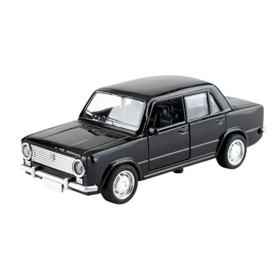 MAE 1:32 Alloy Diecast LADA Vintage Car Model Classic Pull Back Car Miniature Vehicle Replica For Collection Gift for Kids