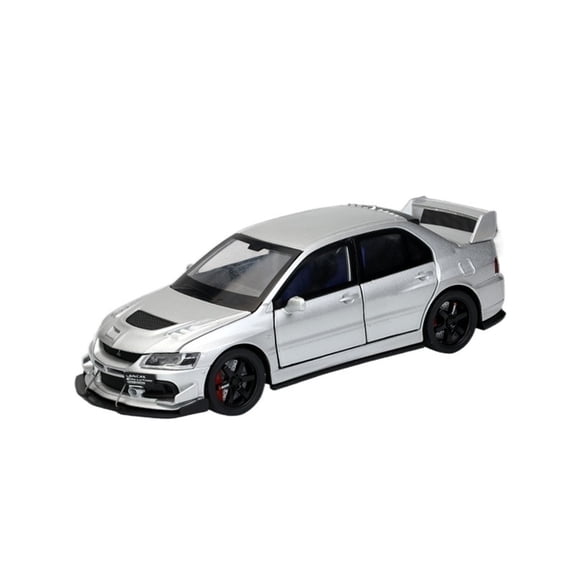 MAE 1:32 Mitsubishi Lancer Evolution Right Rudder Serie Super Racing Metal Alloy Diecast Car Model Sound & Light Gift For Friend
