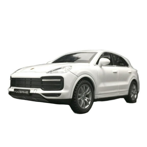 MAE 1:32 Porsche Cayenne Turbo Alloy Car Diecast Model Simulation Model Ornament Sound Light Pull Back Toy Collect Hobby Model Gift