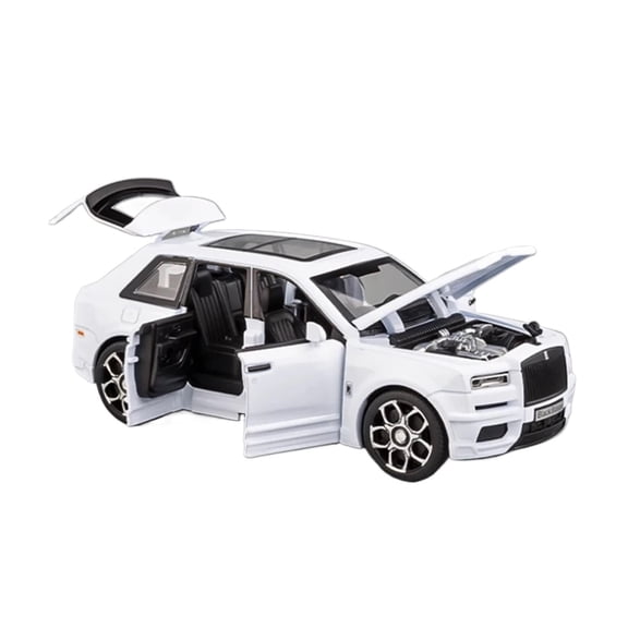 MAE 1:32 Rolls Royce Cullinan SUV Alloy Luxy Car Model Diecast Metal Toy Vehicles Car Model Sound and Light Simulation Children Gift